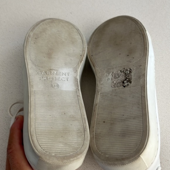 Garment Project white leather sneakers - Picture 6 of 10